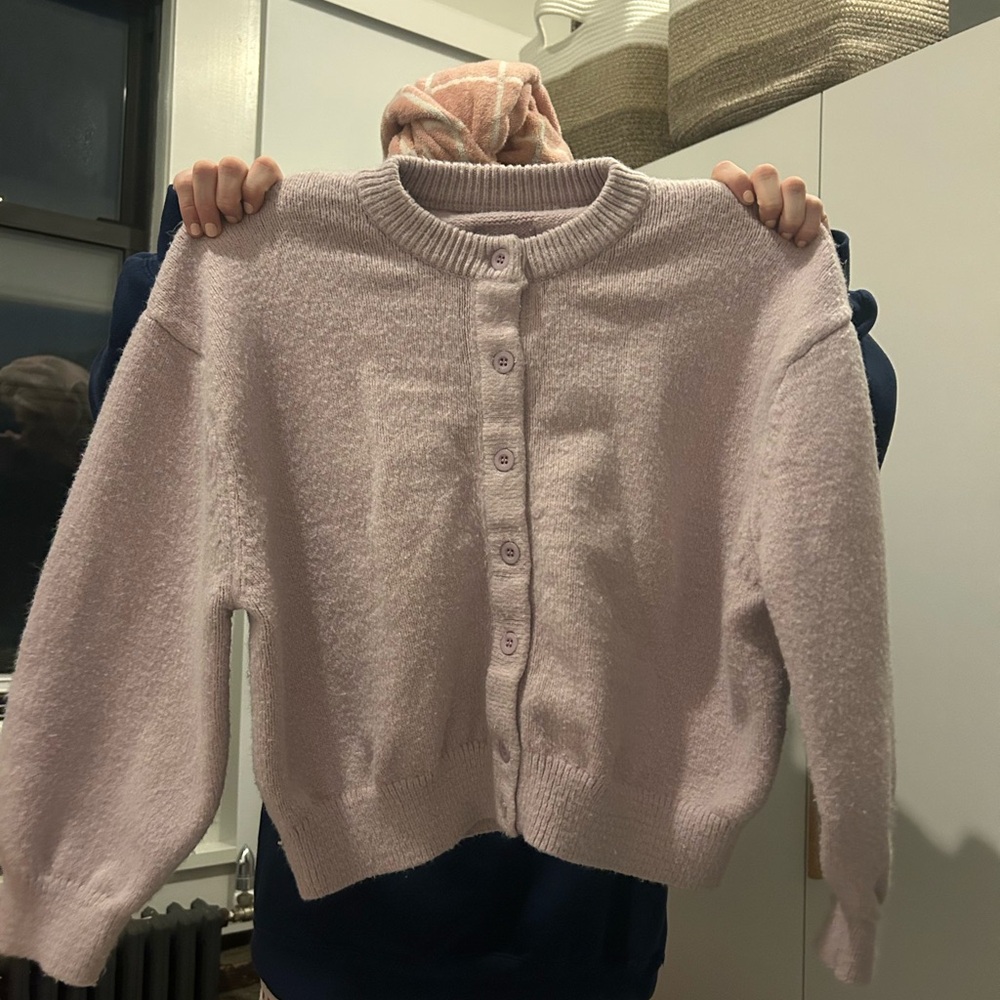Daily Drills Light Purple Cardigan